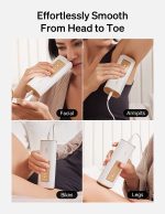 Ulike Laser Hair Removal for Women and Men, Sapphire Air Ice-Cooling Painless IPL Hair Removal for Salon-Level Result at Home, Safe and Long-Lasting Hair Reduction for Body, Face & Bikini - Image 4